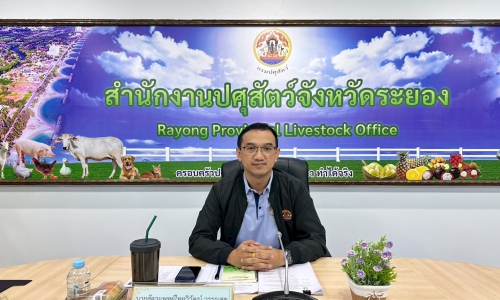 การประชุมคณะกรรมการขับเคลื่อนนโยบายกรมปศุสัตว์ (DLD Co-ordinator : DLD-C) ระดับพื้นที่จังหวัดระยอง และการประชุมข้าราชการและพนักงานราชการ ครั้งที่ 4/2568 ประจำเดือนเมษายน 2568